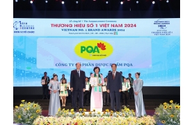 Dược phẩm PQA – Tự hào Hạng vàng “Thương hiệu số 1 Việt Nam 2024” thuốc Đông y gia truyền đạt chuẩn GMP-WHO